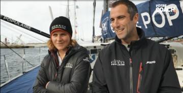 Transat Jacques Favre 2019 avec Armel Le Cléac’h et Clarisse Crémer